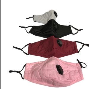 4 PCS Facial Masks With Disposable Filters